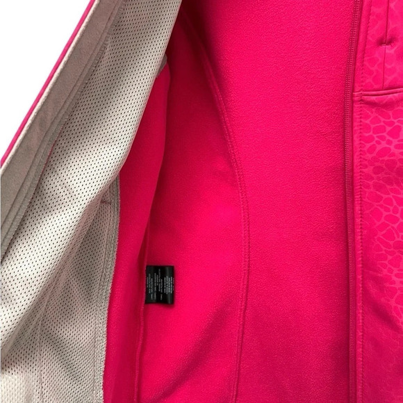 Kirkland Signature Women's Softshell Hooded Jacket Pink Fleece Lined Size S NEW - Picture 6 of 8